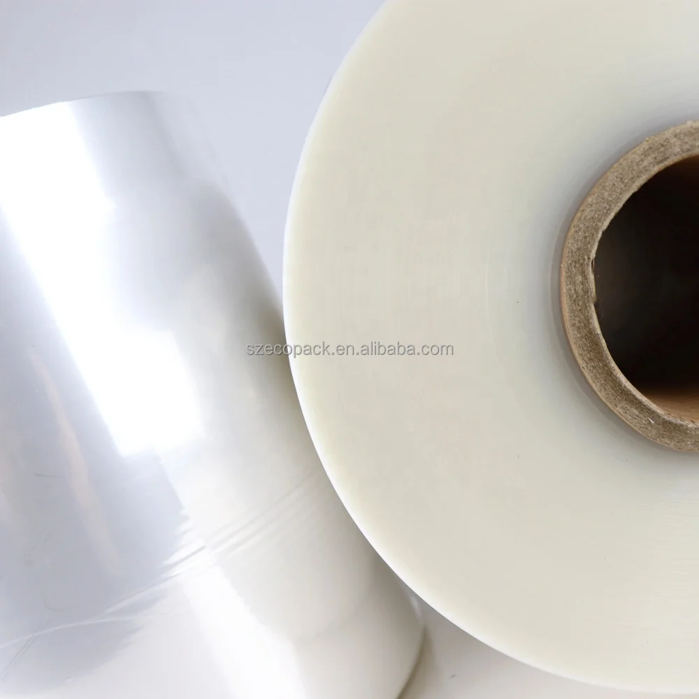 POF Wrapping Polyolefin Thermo Shrinkable Wrap Film foil