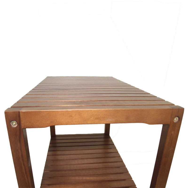 JB Multi-layer shelf High quality Wooden storage shelf rack home display and for book shelf solid wood