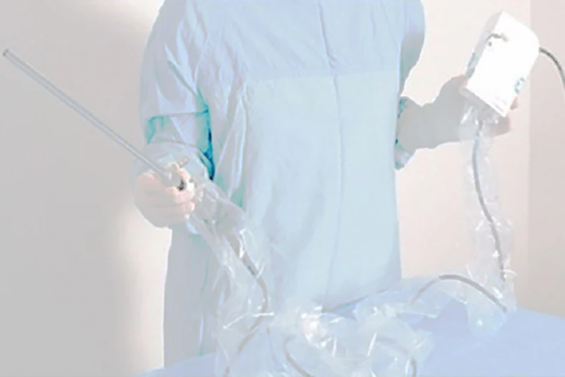 Single Use Transparent Color  Endoscope Laparoscopic Camera Cover