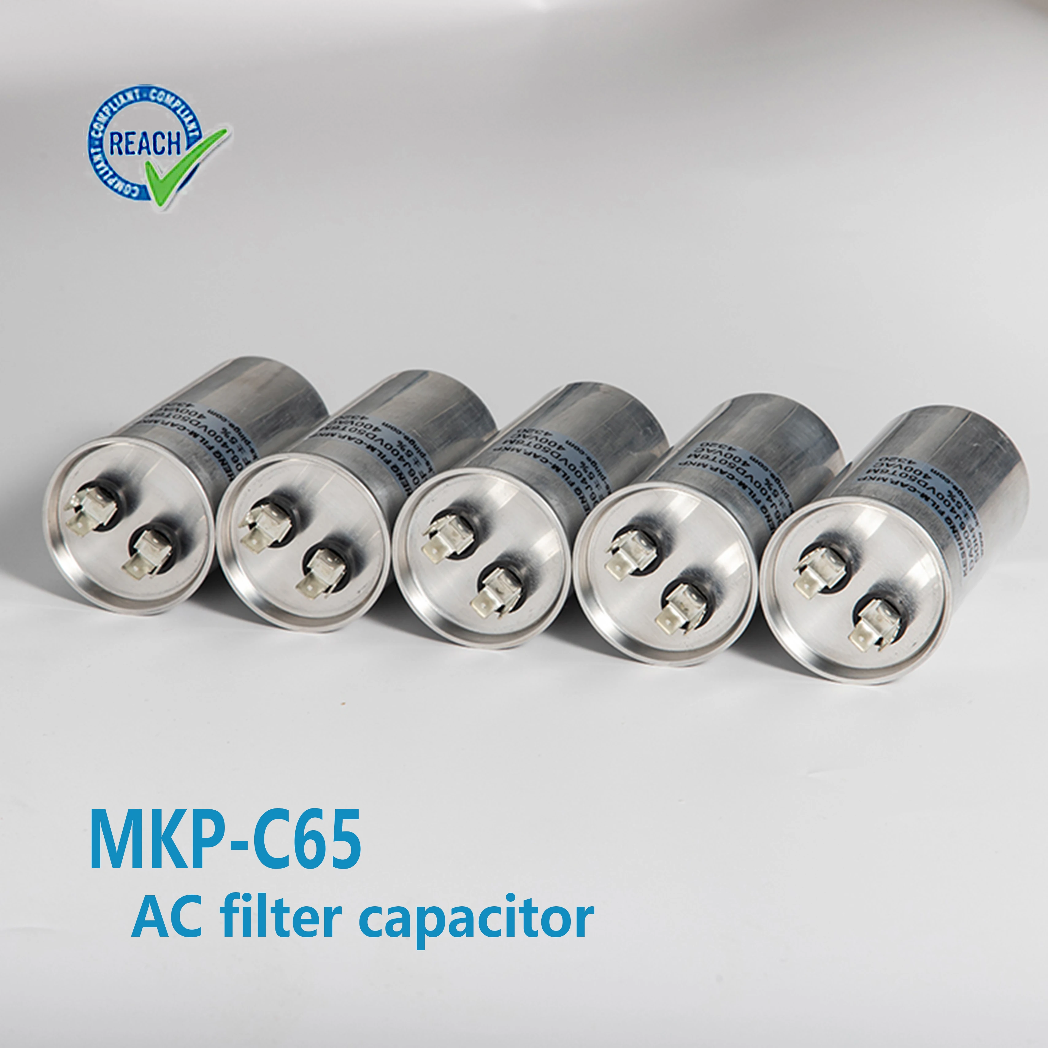 Industrial MKP-C65 single phase diverse inverter power factor correction film capacitor