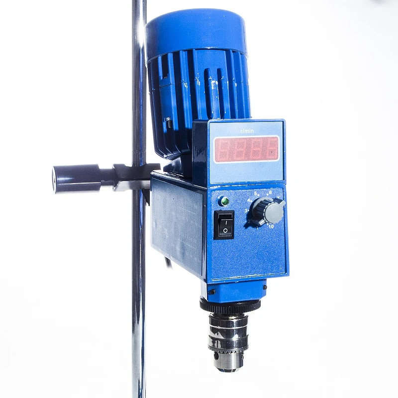Lab use digital strong mixer with stirring rod