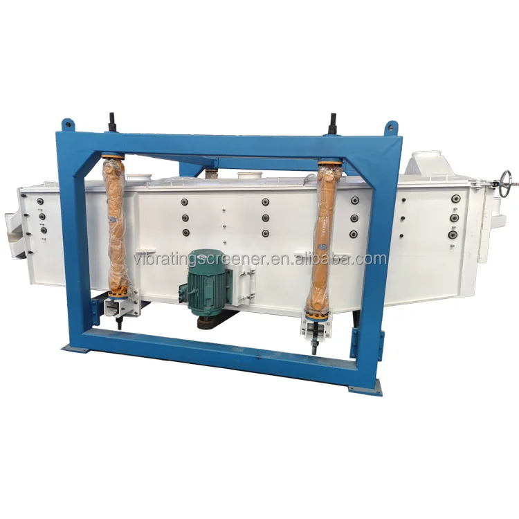 FYBS rectangular gyratory screen machine for silica sand coal charcoal graphite magnesium oxide calcium chloride