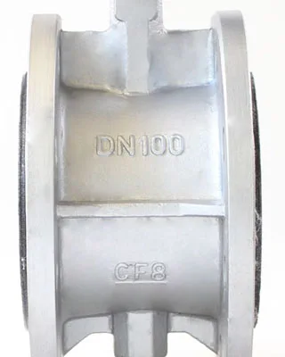 Высококачественный DN50-300 WCB клапан-бабочка турбины PTFE резиновый фланец вафельный Клапан-Бабочка