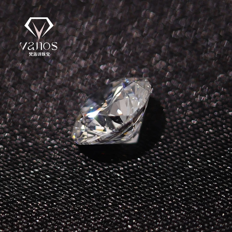 China Supplier Wholesale Large Size CVD Lab Grown Diamond 1 Carat White HPHT Synthetic Loose Lab Made Diamond IGI Certificate
