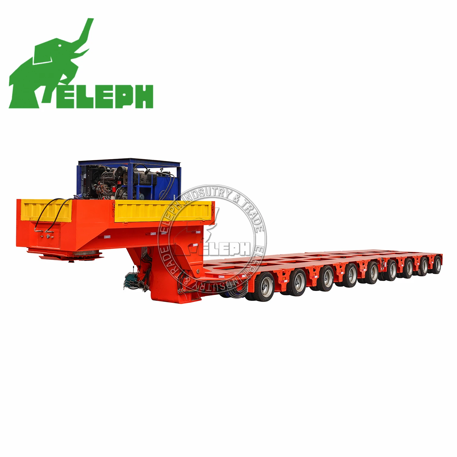 nicolas self propelled modular trailer for sale