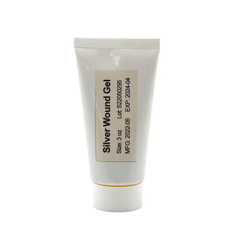 Medical Ointment For Wounds silver Hydrogel Wound Tube Amorphous Hydrogel Dressing Tube For Healing Ointment
