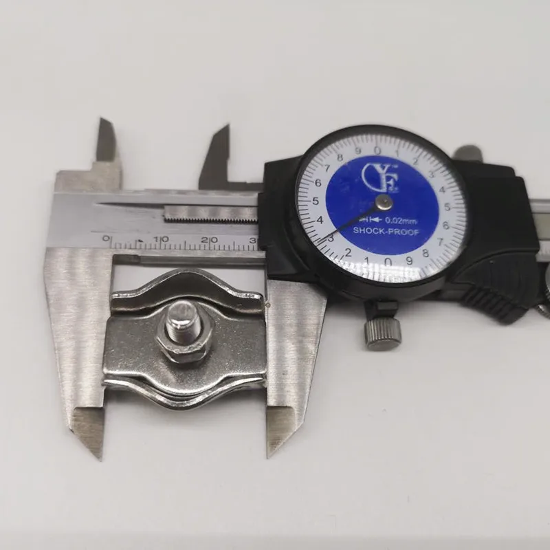 Stainless Steel Metal Single/double Saddle Wire Rope Clips DUPLEX CLIPS