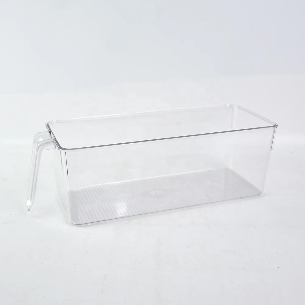 2 Packs Stackable Soda Beverage Canned Refrigerator Organizer Bins Clear Plastic Pantry Fridge Storage Rack BPA free