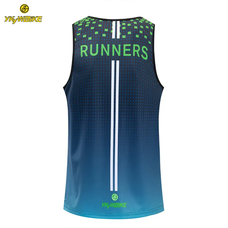 
Wholesale Breathable Tank Top Fitness Gym Wear Sportwear Sublimation Running Cycling Vest 