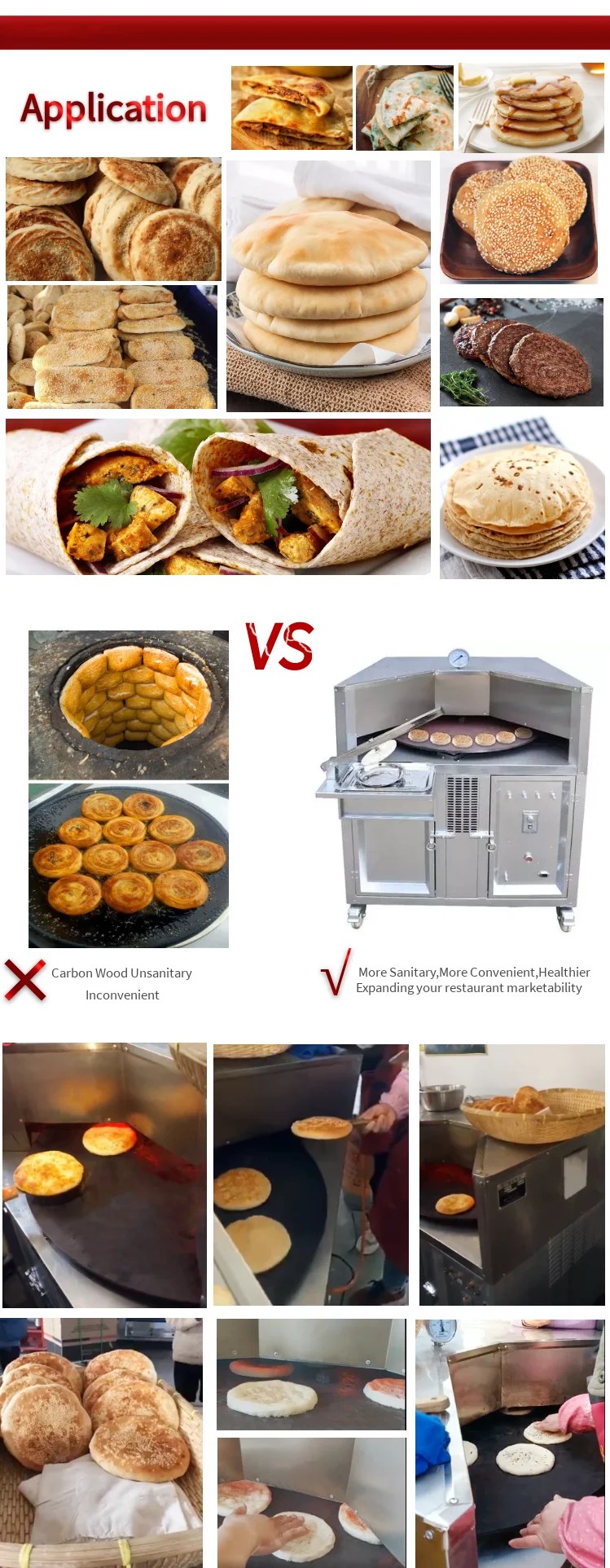 automatic oven for bakery bread and roti maker,stainless steel tandoori tandoor clay oven roti maker