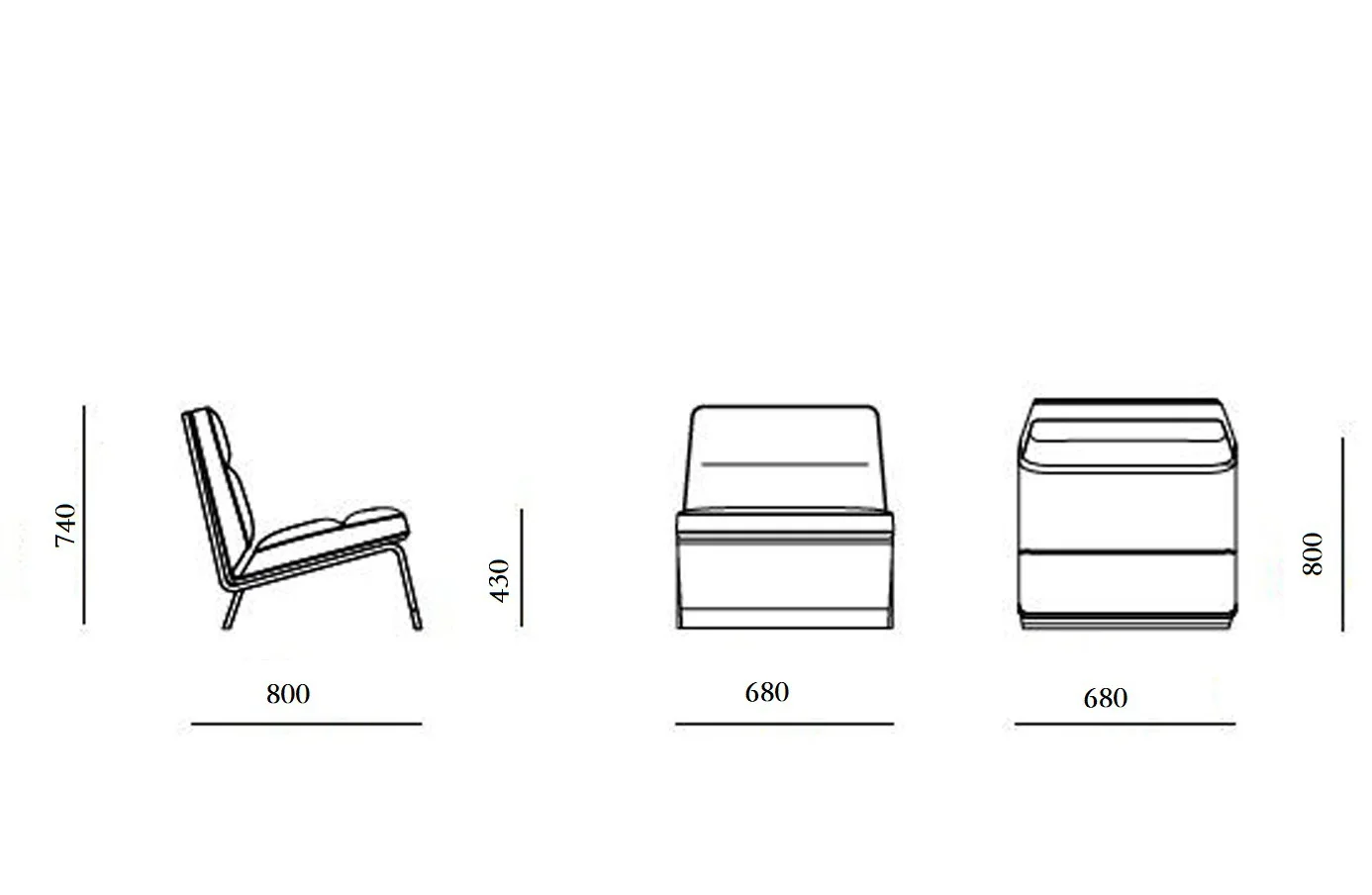 Italian light luxury single sofa chair designer creative zebra print leisure chair hotel villa model room chair