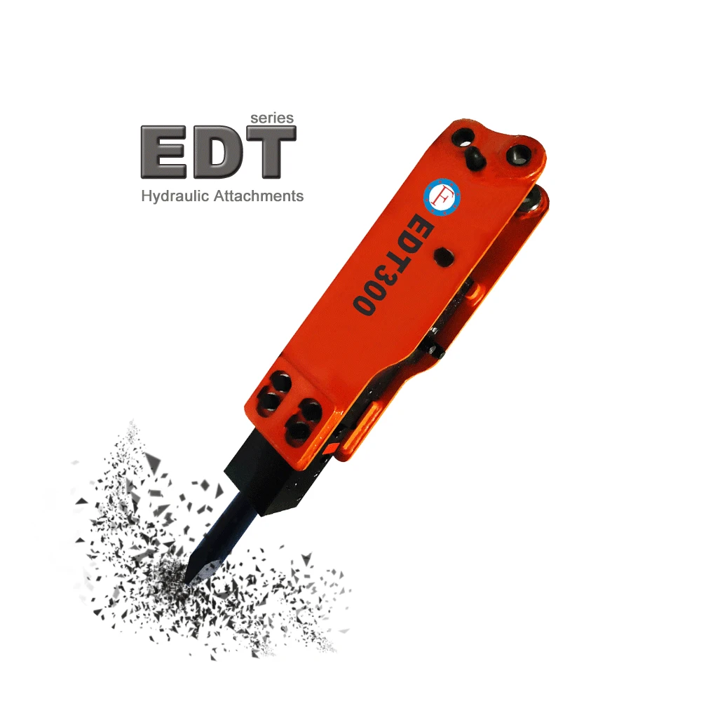 hydraulic rock breaker EDT100 EDT200 EDT300 EDT400 EDT430 EDT450 EDT800 EDT2000 EDT2200  hydraulic breaker hydraulic hammer