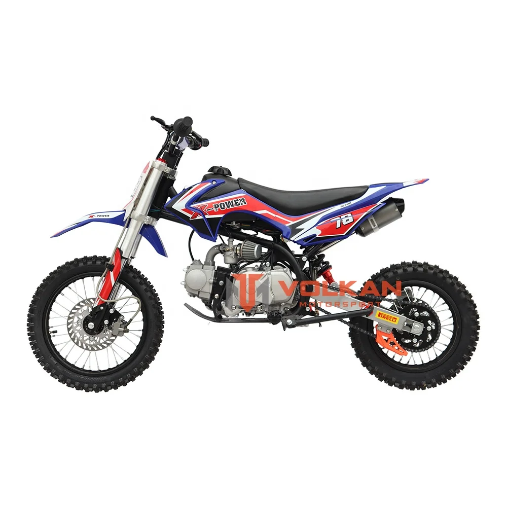 Volkan CRF 70cc 90cc 110cc 125cc gas power automatic CE kids dirt bike motorcycle mini moto pit bike