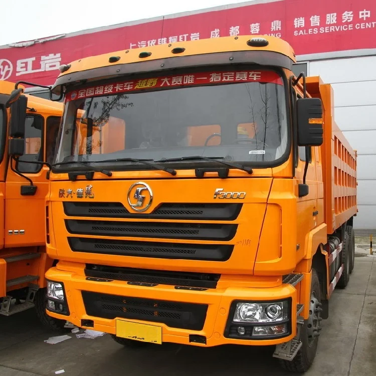 
High power high quality 6*4 used SHACMAN dump truck for sale 