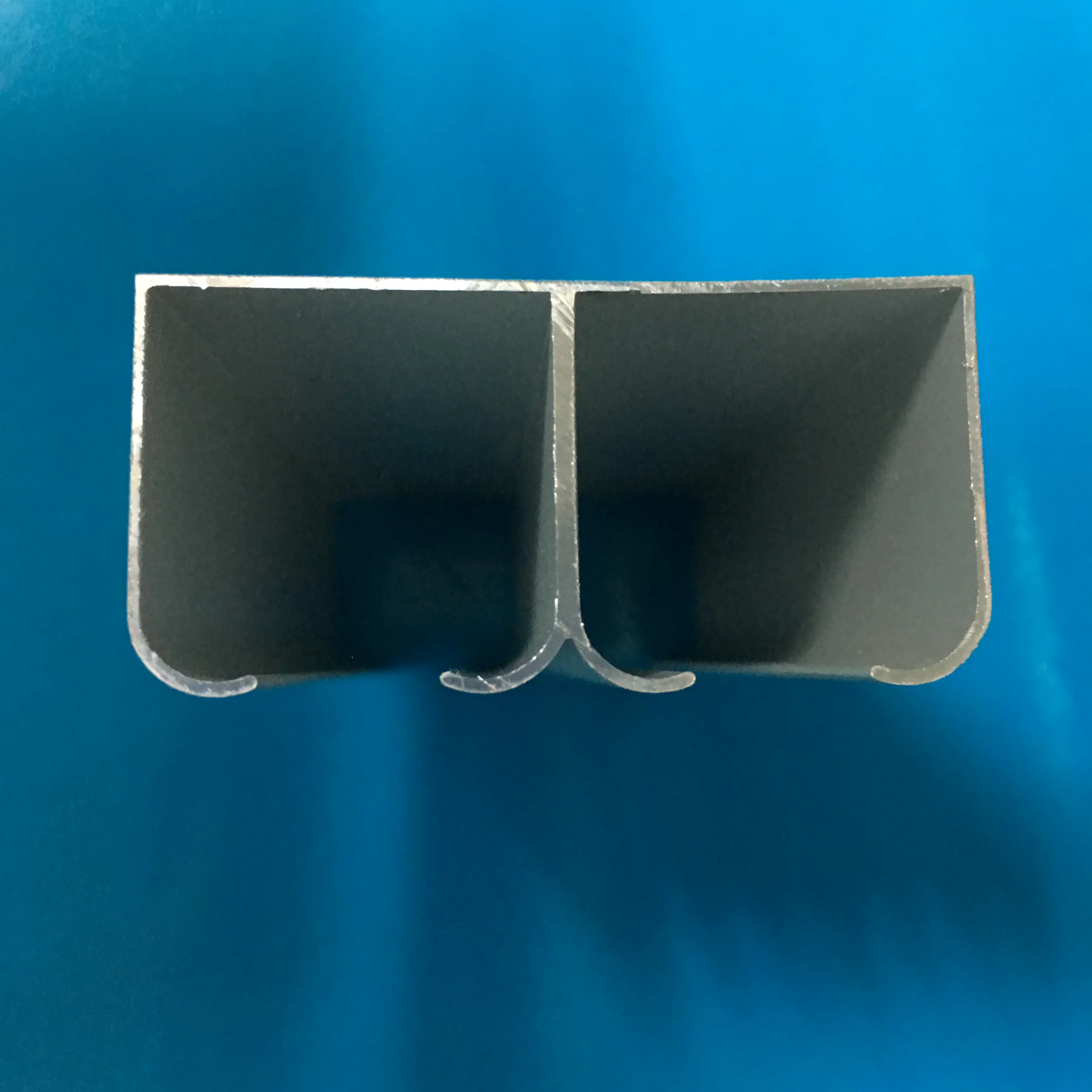 JOB roller guide rails wardrobe sliding door double top rails aluminum profile for sliding door roller