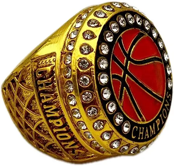 Factory Customized Logo Baseball Softball Basketball Football Softball Tournaments Championship Rings Size 6 to 15 Alloy Yangcai