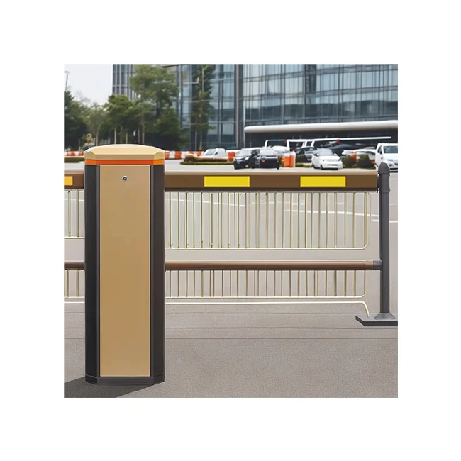 ACS AUTO AC220V/DC Solar Powered 304 Stainless Steel Automatic Barrier for Parking Lot Gates and Traffic Management