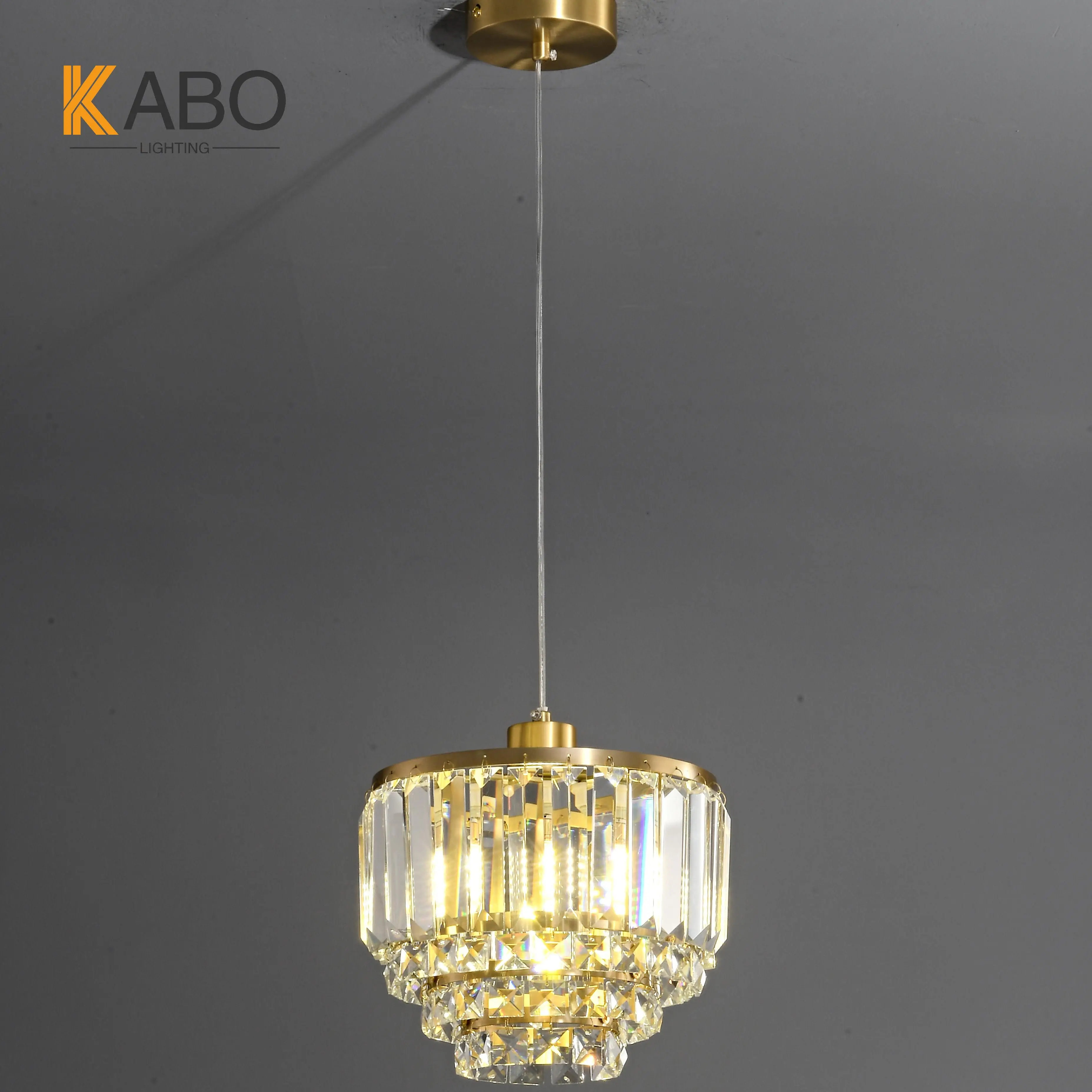 Современная Роскошная гостиничная подвесная люстра из латуни