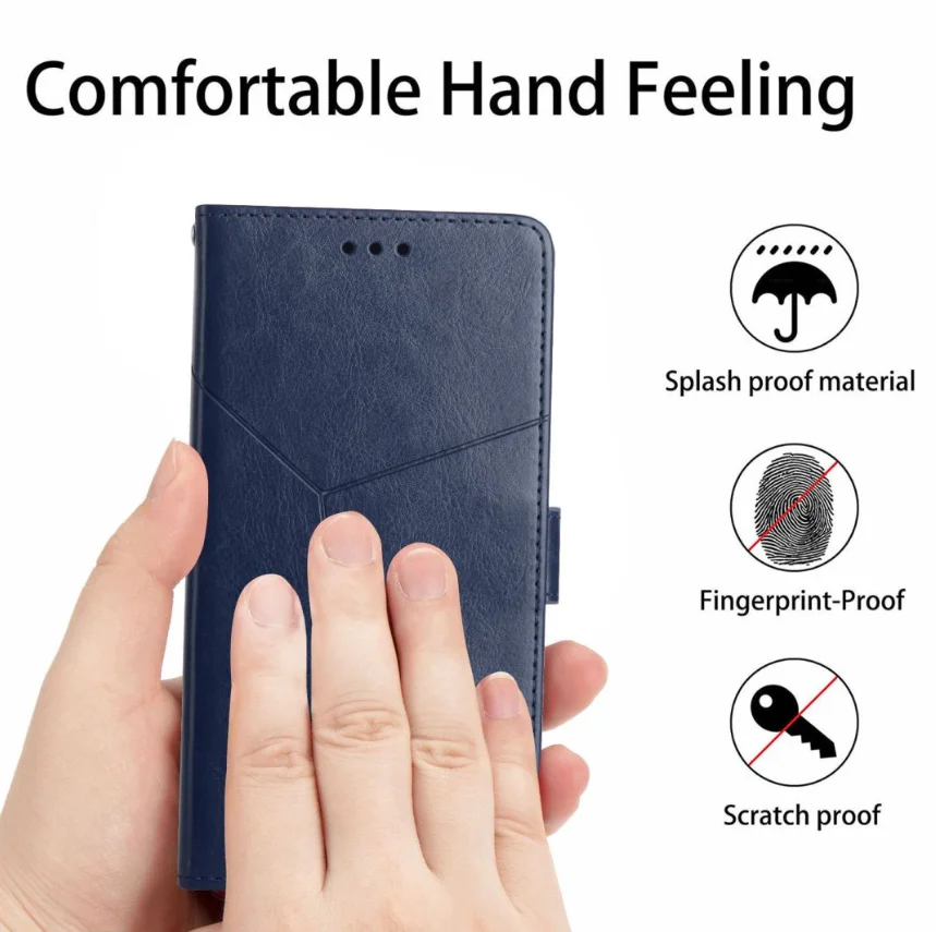 Kick Stand PU Leather Wallet Case Protective Cell Phone Case with Strap for Gigaset GS3 GS4/GS4 Senior Case Cover Shell