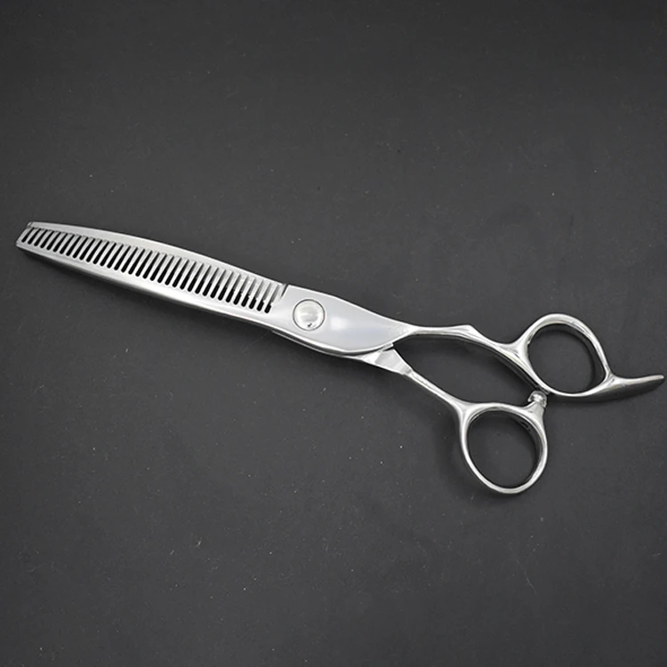 High Quality Hot Selling Wholesale A4-7035CT Japan 440C Pet Grooming Thinning Shears Curved Blade Scissors