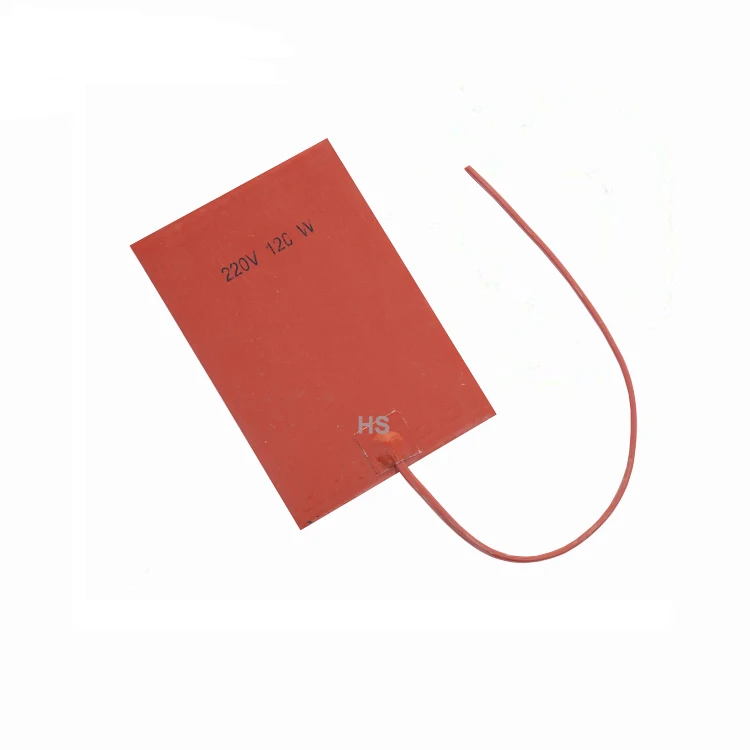 3D Printer Silicone Rubber Heater Heating Pad Flexible Heaters