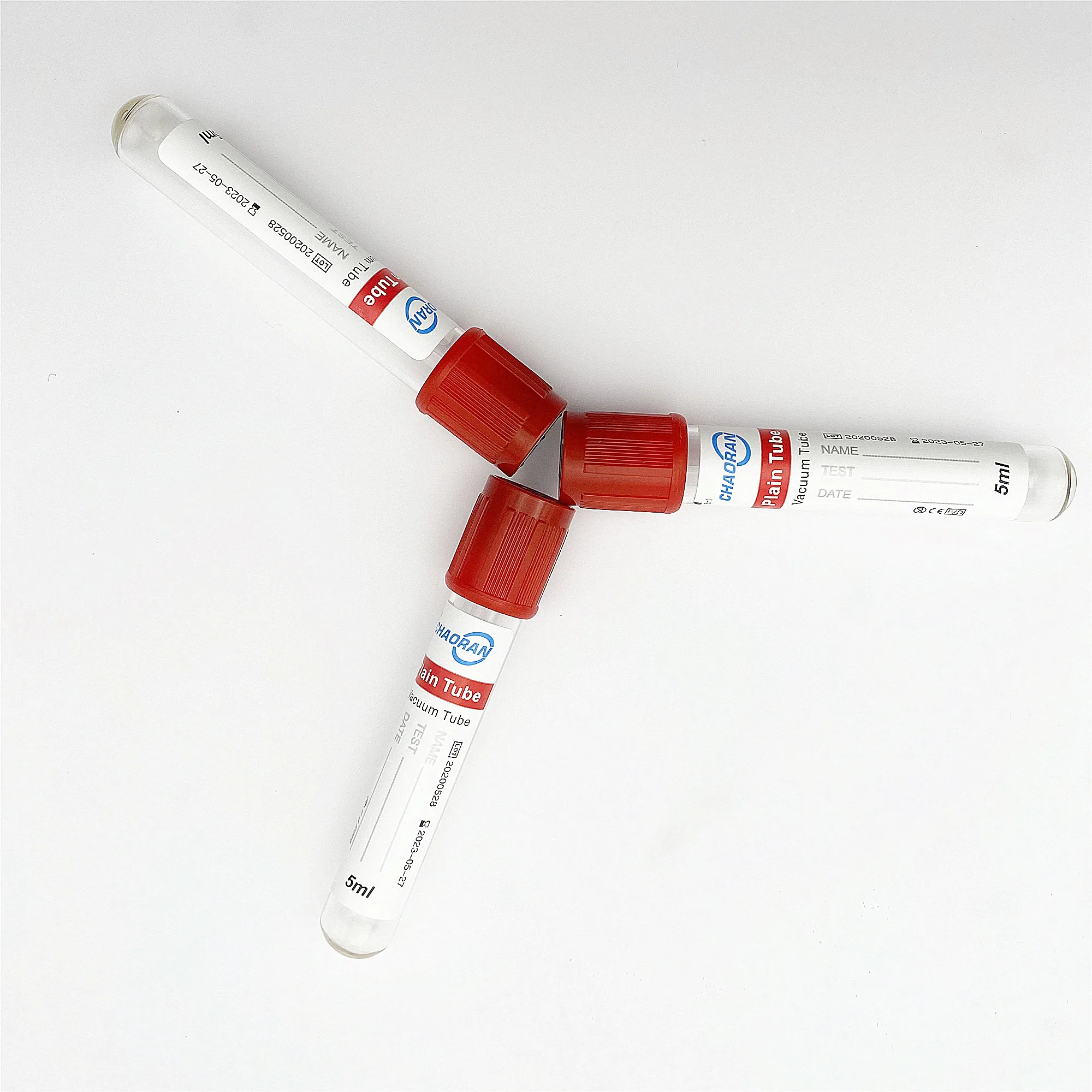 High Quality EDTA K2 K3 Vacuum Blood Collection Tube PET Plastic EDTA Tube for laboratory