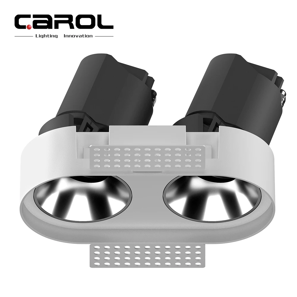 Led Spot Light Dimmable Trimless Gu10 Bulb Led Fixtures Mr16 Led Recessed Adjustable Downlight Dimmable Led Spot Light Ip44 80 /