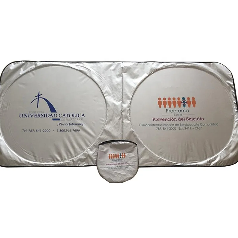 Hot Sale Car Windshield Sunshade Waterproof Sun Shade Cover With Custom Logo