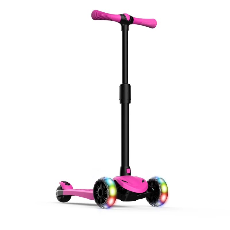 High Quality Safety Children Scooter Height Adjustable Foot Kick Scooter