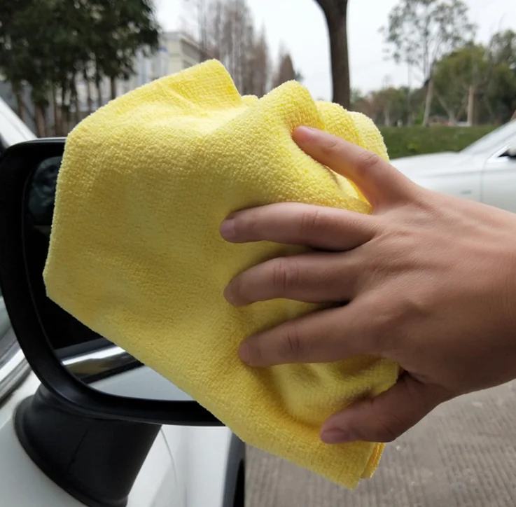 Car Edge cutting and crystal plating towel Microfiber car wash towels