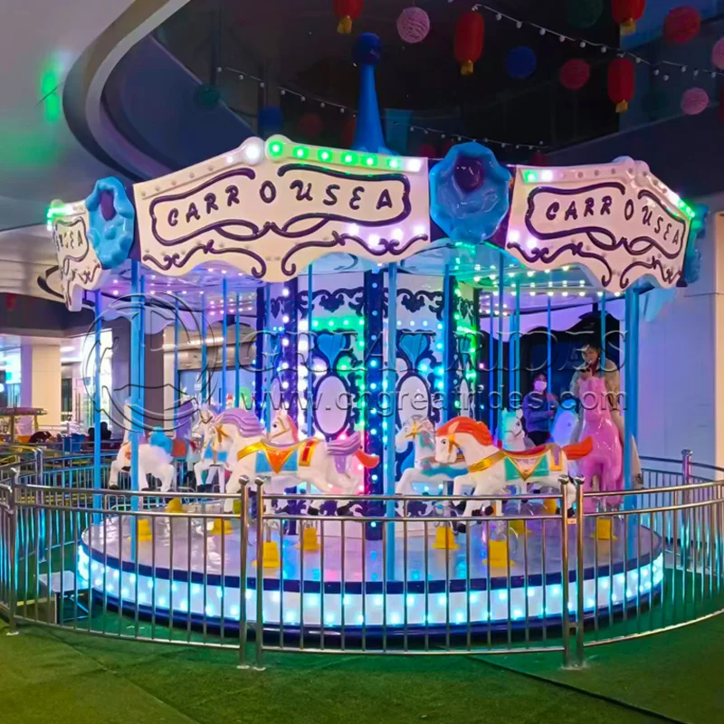 Cheap Amusement Park Carousel Ride 16/24/36 Seats Carousel Horse Rides For Kids
