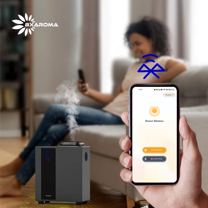 BXAROMA Aroma Diffuser Oils Smart Lock Difuzor Aroma Diffuser 200ml Capacity Scent Diffuser