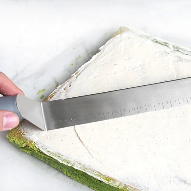 Factory Supplier Icing Spatula Angled Cake Spatula Good Grip Offset Bakery Spatula