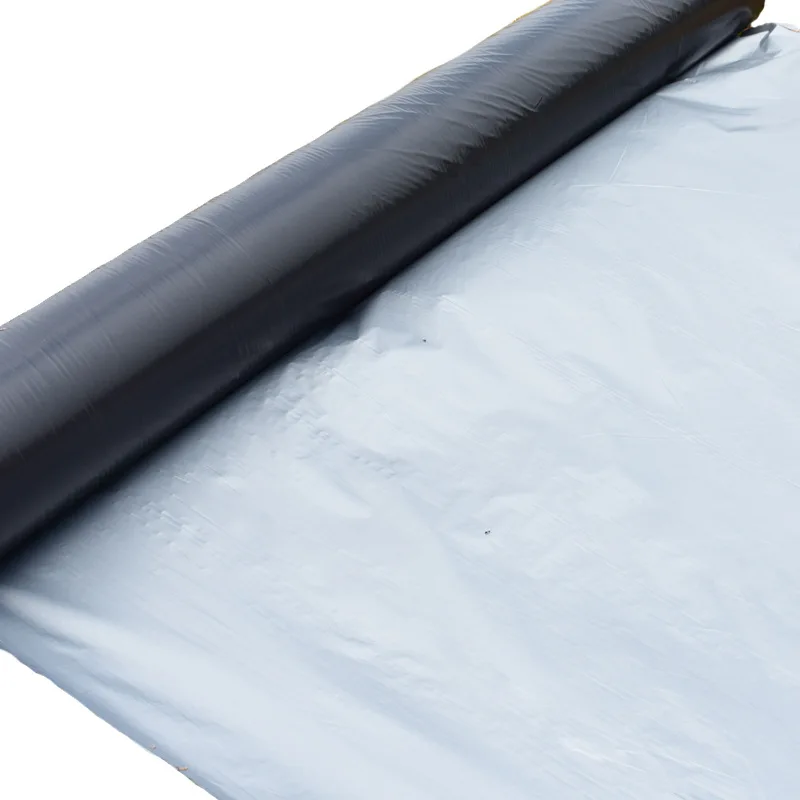 Low price sale of high quality herbicidal agricultural mulch film black silver reflective biodegradable mulch film