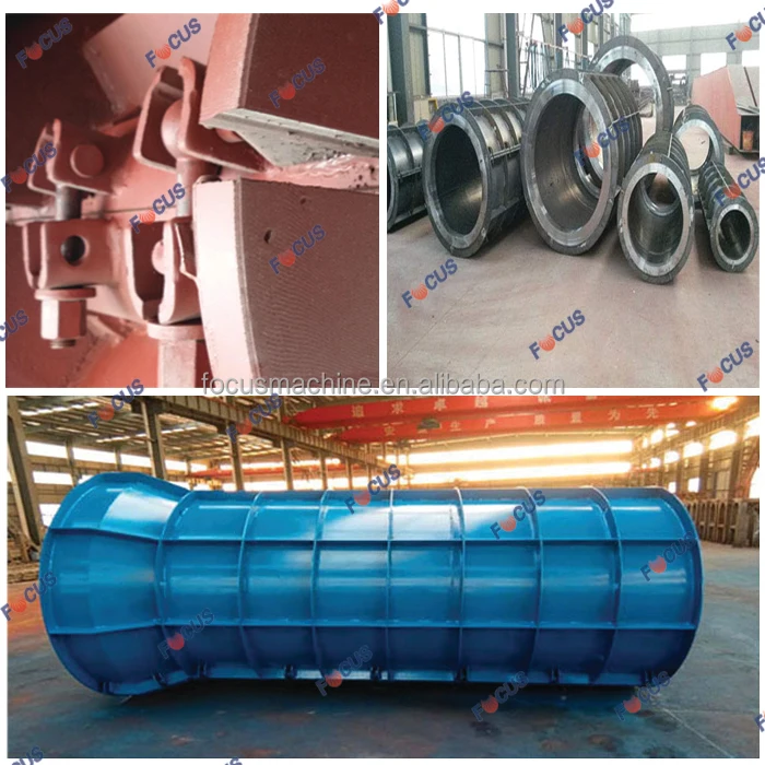 Precast Vertical Vibrating Concrete cement Pipe Production Making mold Machine high quality culvert concrete pipe mold.jpg