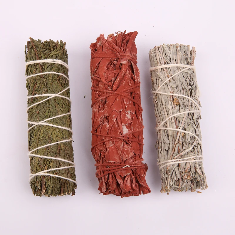Wholesale California Bundles Smudge Incense Sticks Juniper Sage Cedar Sage Smudge Stick