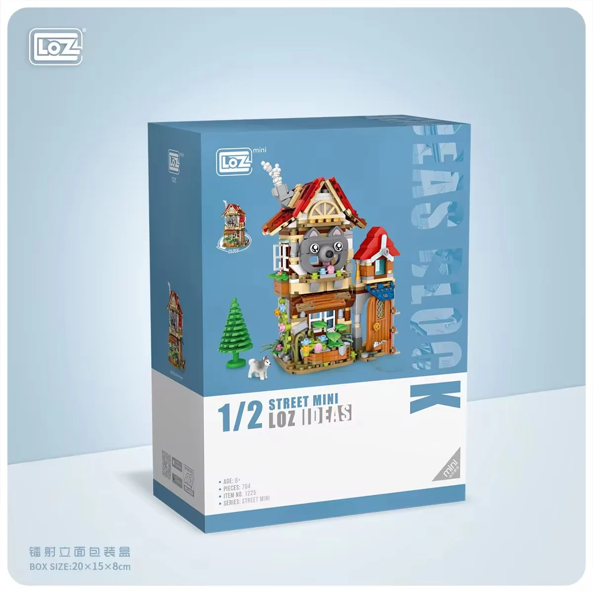 LOZ 3D DIY mini Blocks The Fairy Tale Series Snow White and the Dwarf Building Block brick toys set