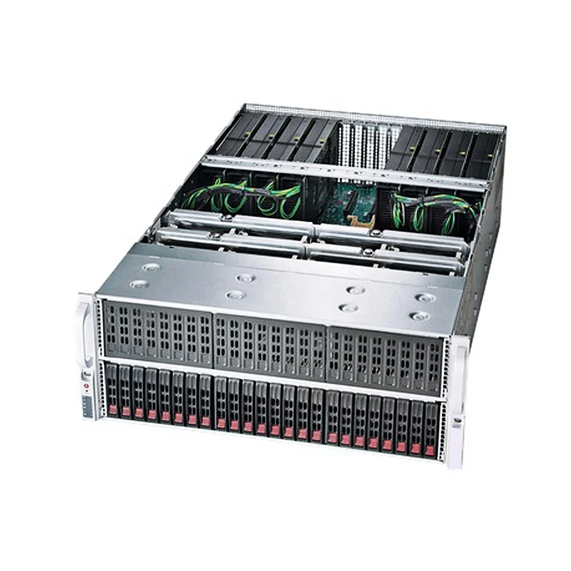 
Стойка для сервера DUGOO KS4324-G10 barebone, поддержка 2 * intel, масштабируемый ЦПУ, 10 * GPU слотов, 24 * DDR4 слота, 24 * SAS/SATA слоты 