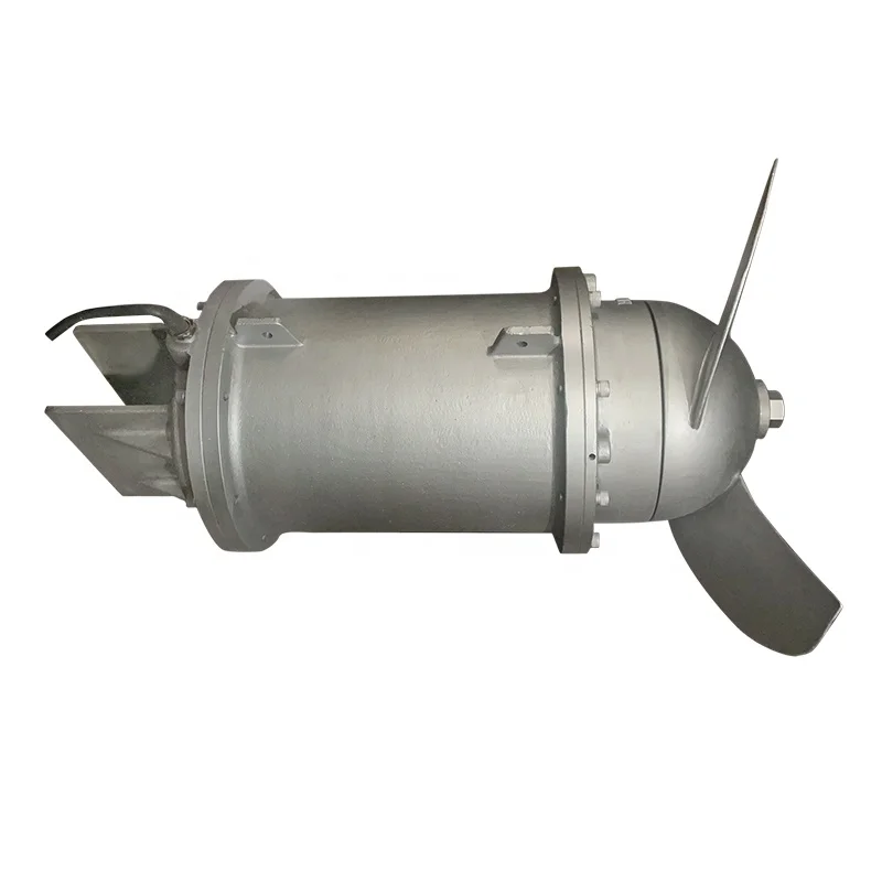 Submersible Mixer Pump for Wastewater Treatment Diving Stirrer Working Under Water QJB Type