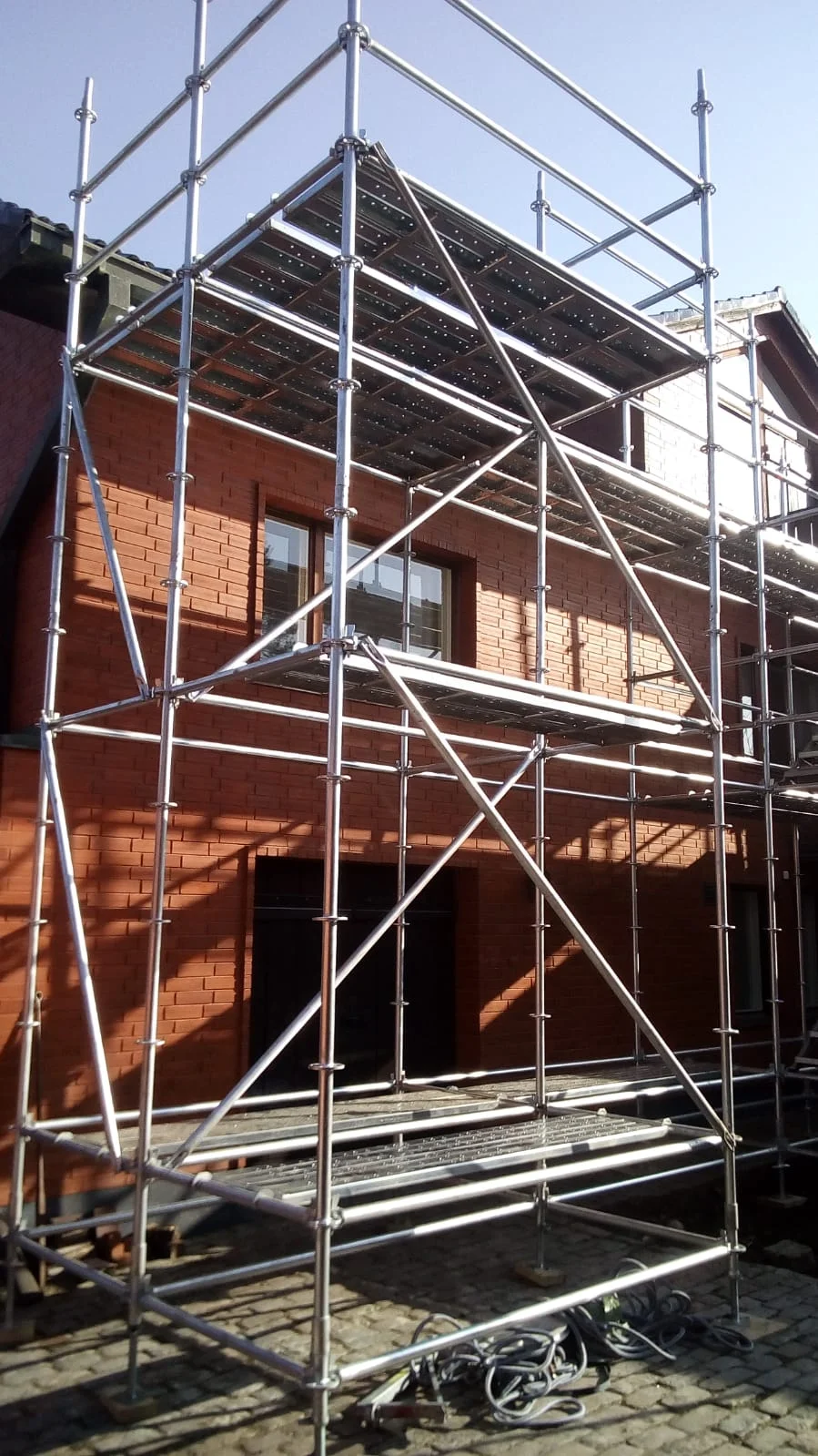 ZYTJ Low Price Scaffolding Catwalk with 50mm Hook 400*1.0*40*1829mm Pre-Galvanized Q195 Use For walk through frame