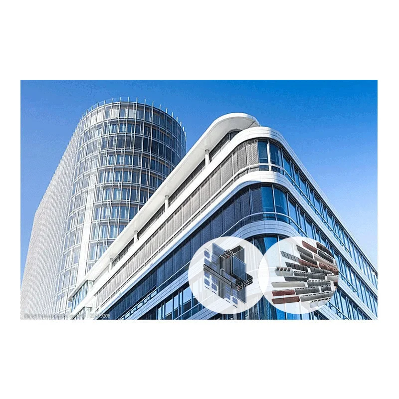 tempered glass curtain wall price glass insulated curtain wall