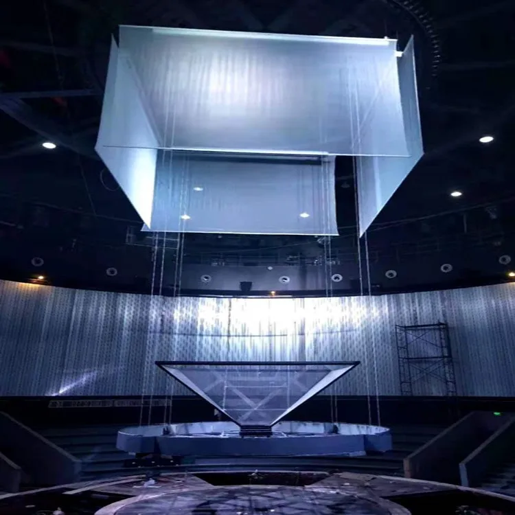 Holographic Technology 3D Holographic Display mesh projection