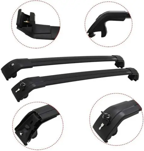 Roof Rail Rack Cross Bars Crossbars fit for universal car model SUV