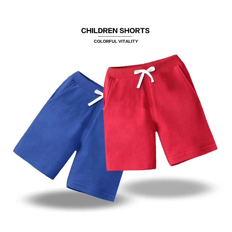 2021 High Quality 100% Cotton Custom Print Baby Kid Short Children Wholesale Toddler Shorts