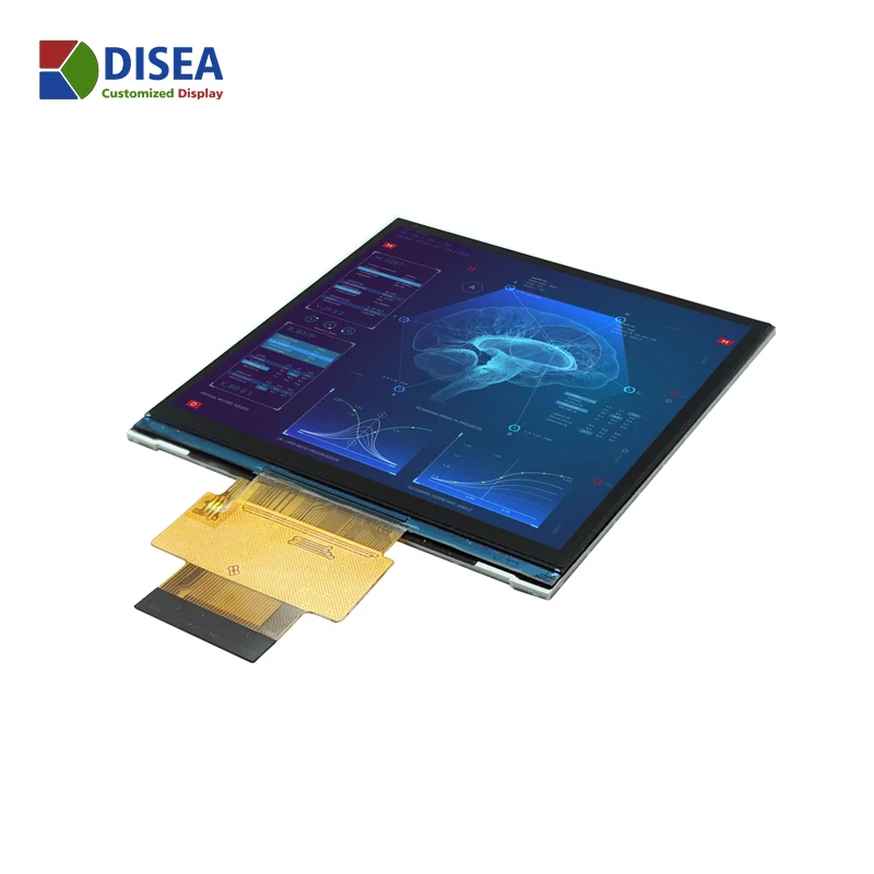 DISEA OEM индивидуальный 480x480 18 бит RGB квадратный 4,0 дюймовый IPS TFT ЖК-дисплей модуль