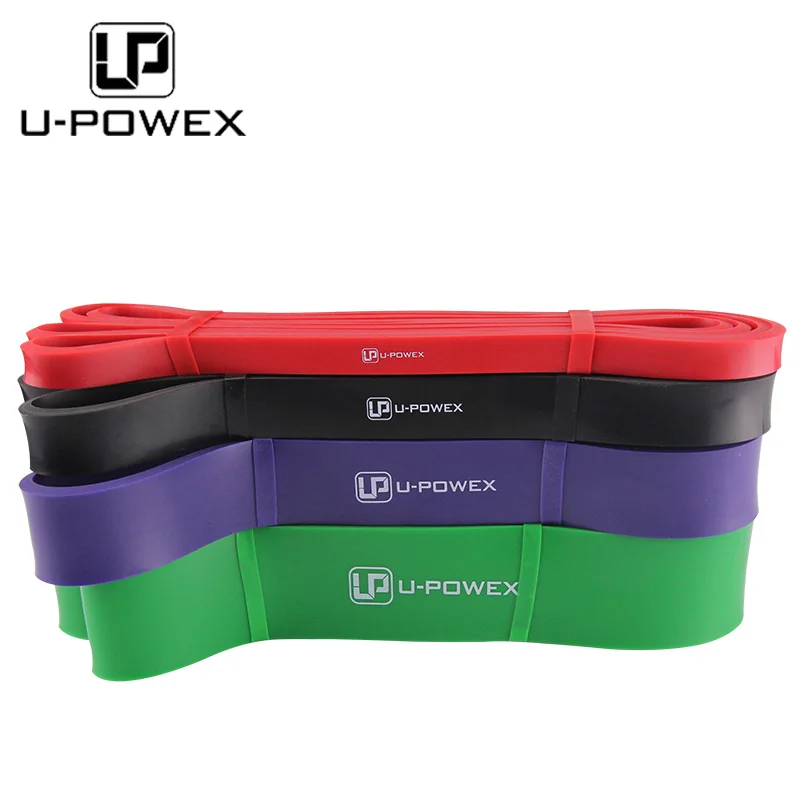 Natural latex heavy duty power lifting elastic resistance assist pull up bands