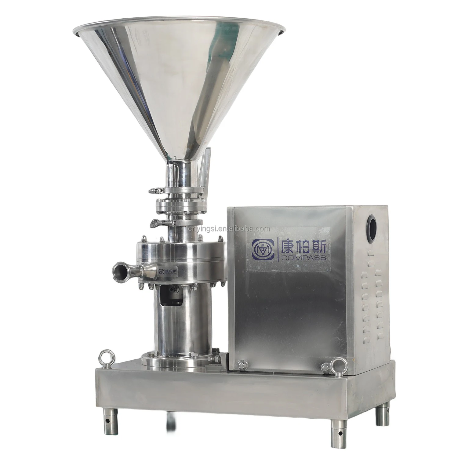 Hygienic food grade Stainless Steel 3KW dosing and mixing pump 316L Water powder milk powder Tri Clamp sanitary Mixing Pump