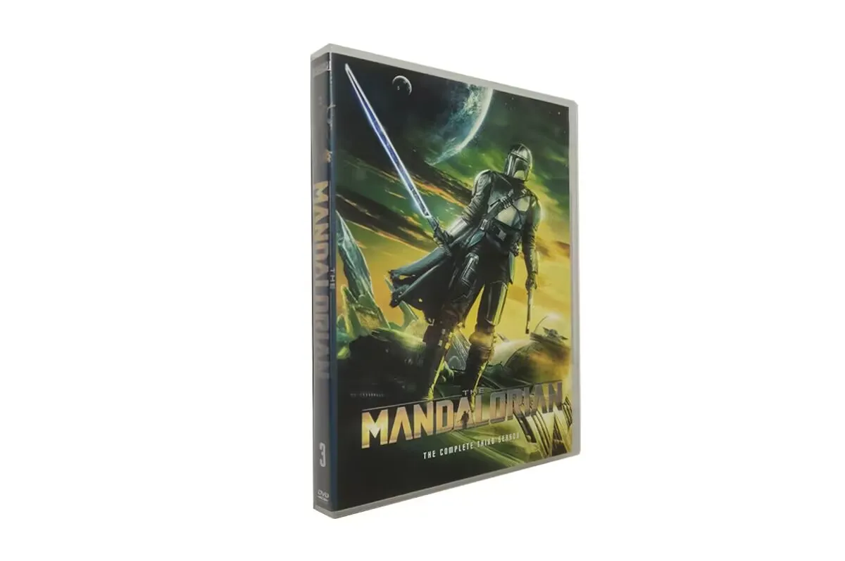 The Mandalorian season 3 Latest DVD Movies 3 Discs Factory Wholesale DVD Movies TV Series Cartoon CD Blue ray Free Shipping