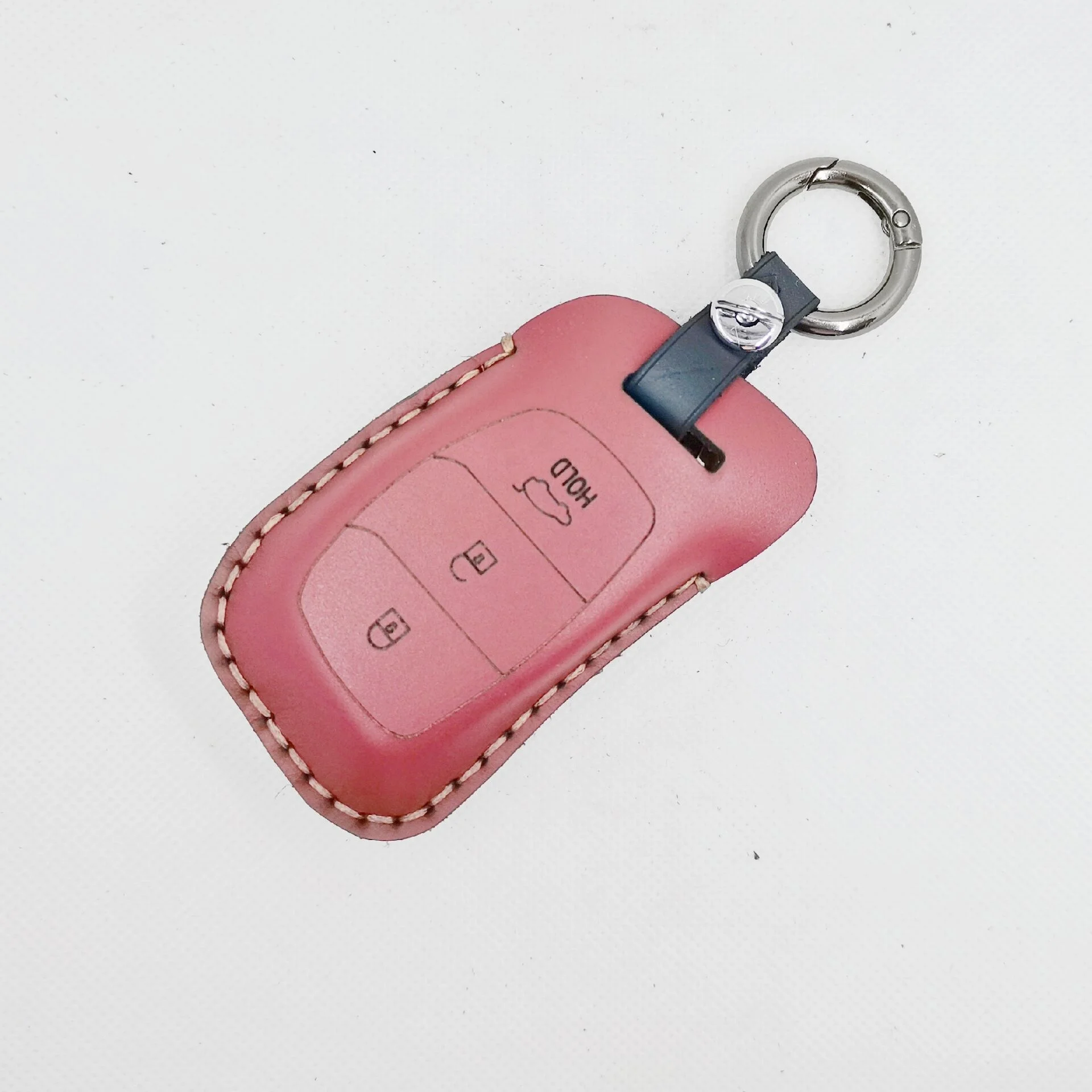 Car Key Case Leather Smart Remote Cover Keychain Protect Bag For Hyundai IX30 IX35 IX20 Tucson Elantra Verna Sonata Accessories.jpg