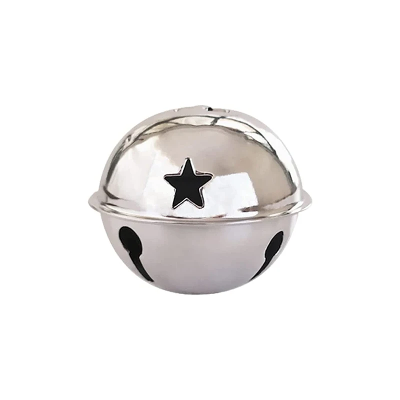 Golden Silver Large Christmas Decorative Metal 30mm Jingle Bell